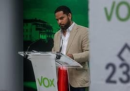 El secretario general de Vox, Ignacio Garriga.