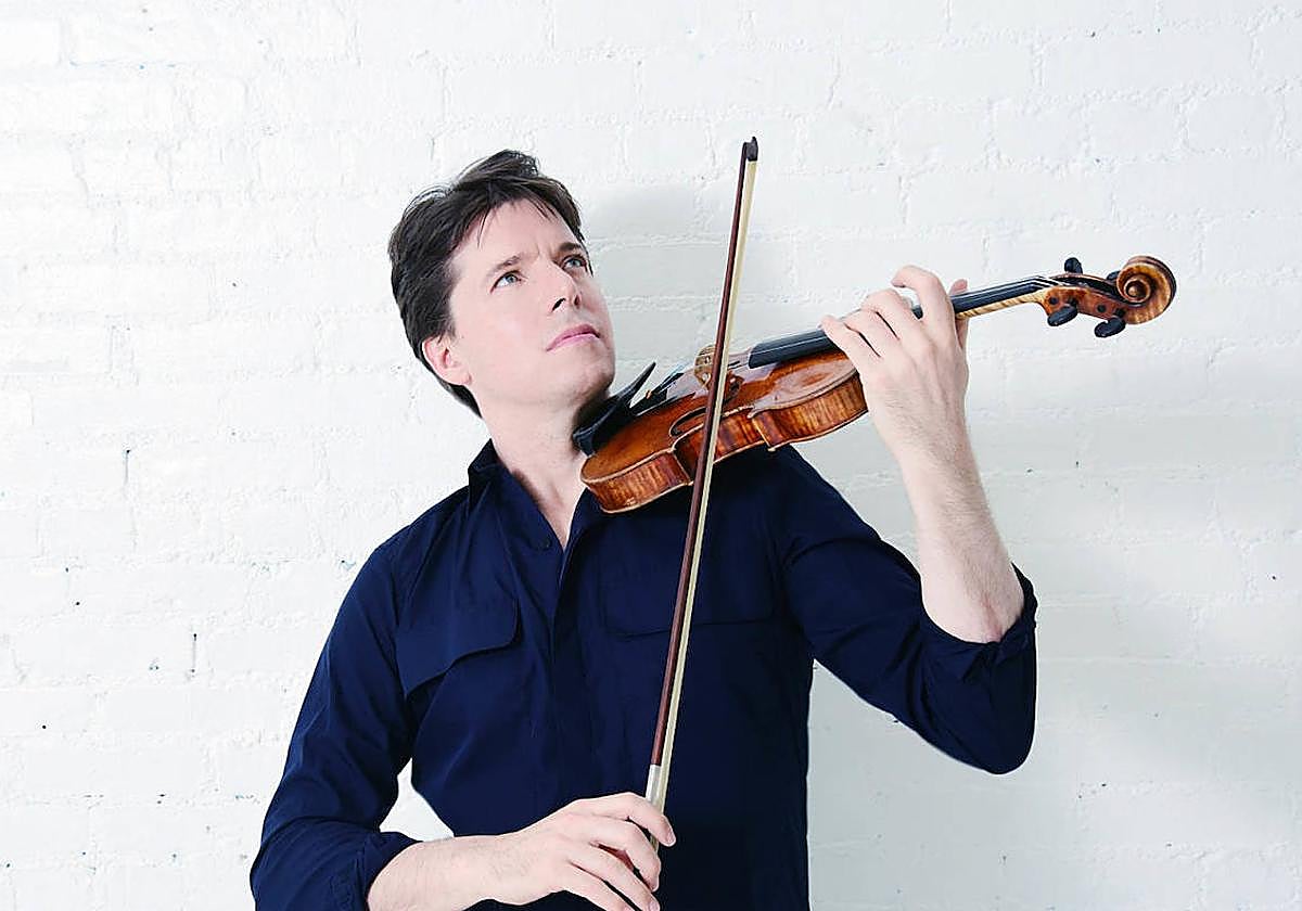 El violinista Joshua Bell.