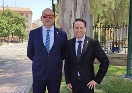 Francisco Alcaraz y José García, los ediles de Vox incorporados al Ejecutivo local.