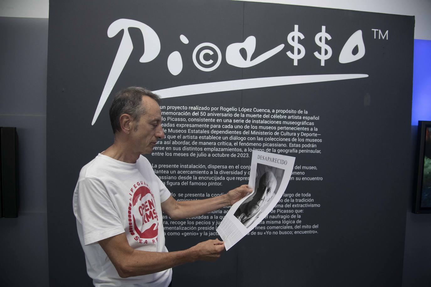 López Cuenca infiltra a Picasso en el Arqua