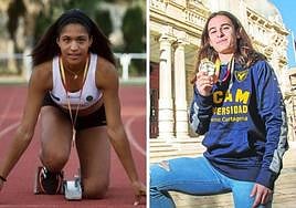 Ana Irene Elewe y Eva Ibarra.