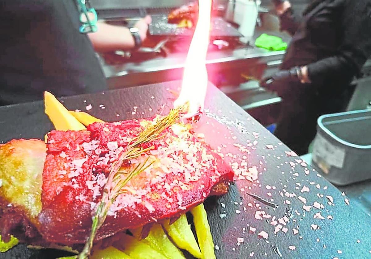 Cochinillo al estilo La Almazara.