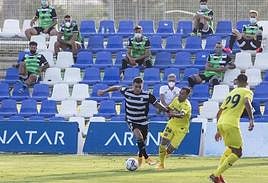 Imagen de archivo de Simón Moreno, en su etapa en el FC Cartagena.
