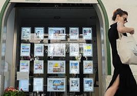 Imagen de un negocio de venta y alquiler de viviendas.