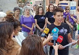Asociaciones de mujeres ofrecen una rueda de prensa este viernes en Molina.