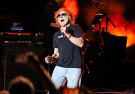 Imagen del concierto de Simply Red en Murcia, este viernes.