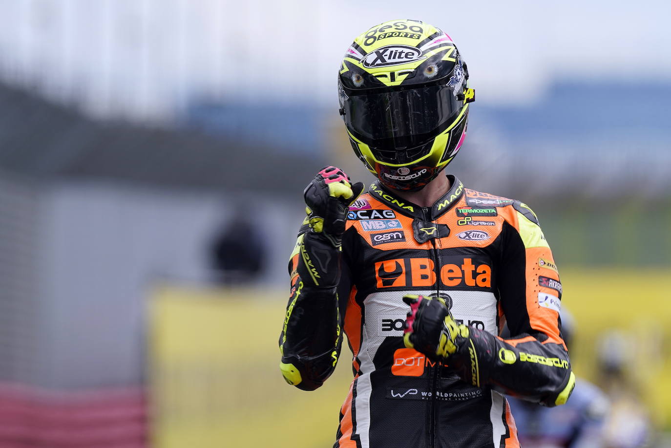 Aldeguer logra su primera victoria en Moto2, en imágenes