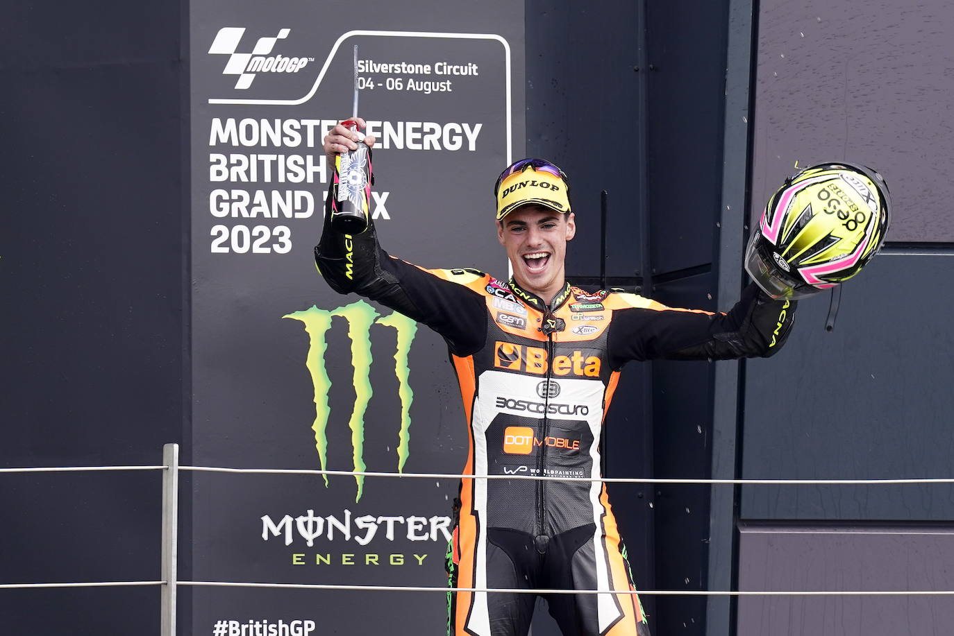 Aldeguer logra su primera victoria en Moto2, en imágenes