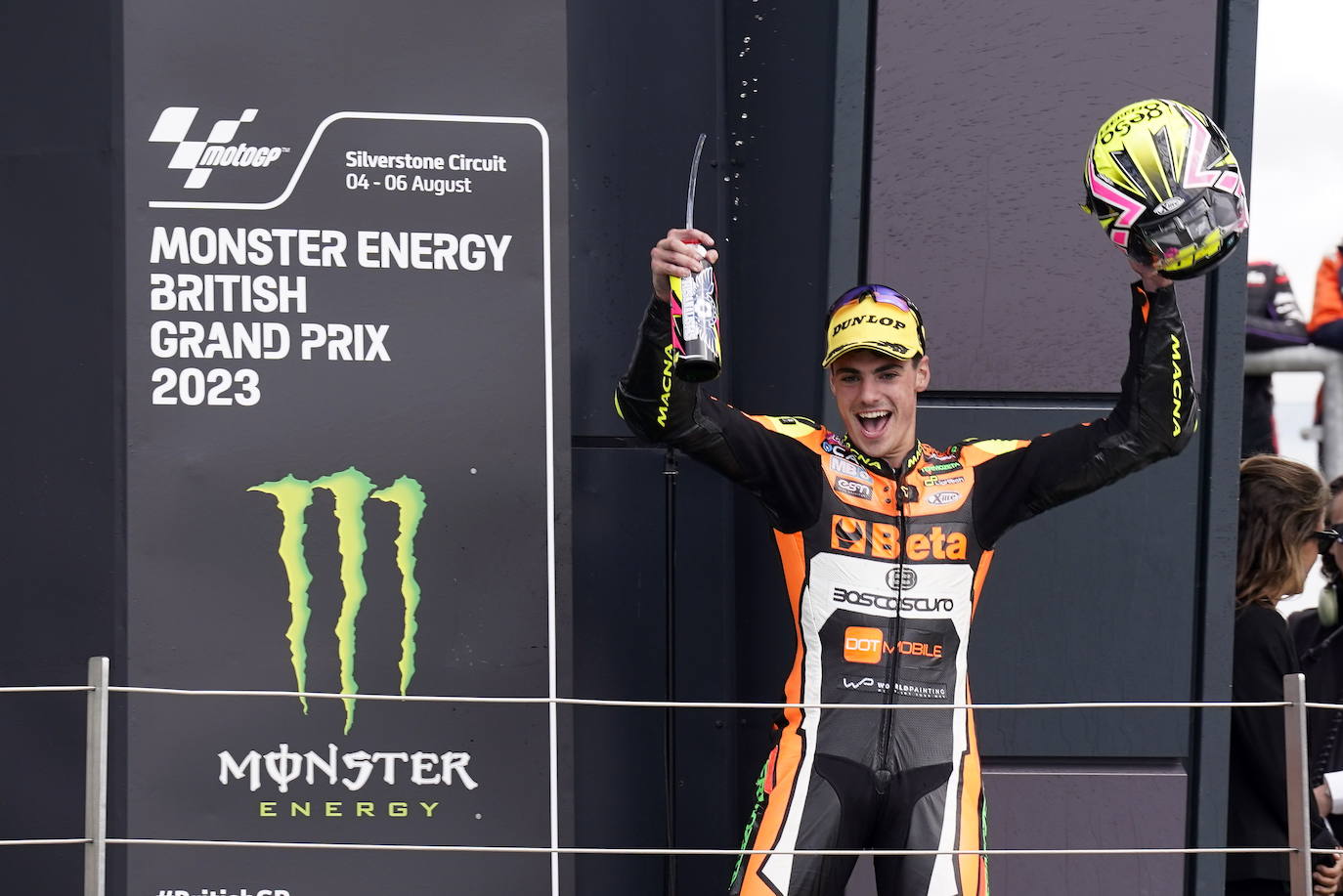 Aldeguer logra su primera victoria en Moto2, en imágenes