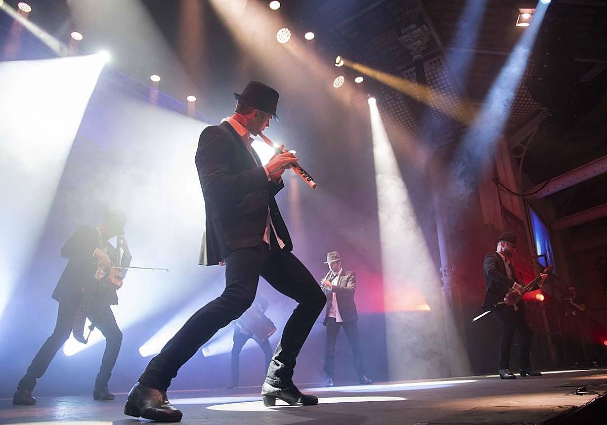 Espectáculo de Los Vivancos este lunes por la noche en el Cante de las Minas.