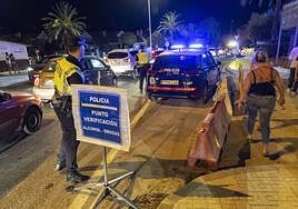 Dispositivo policial en Cartagena.