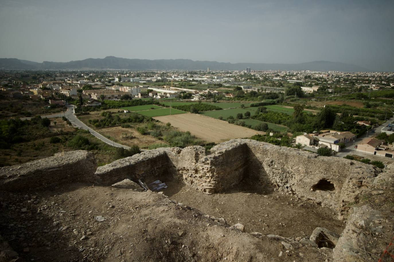 Así avanzan los trabajos en el Castillejo de Monteagudo