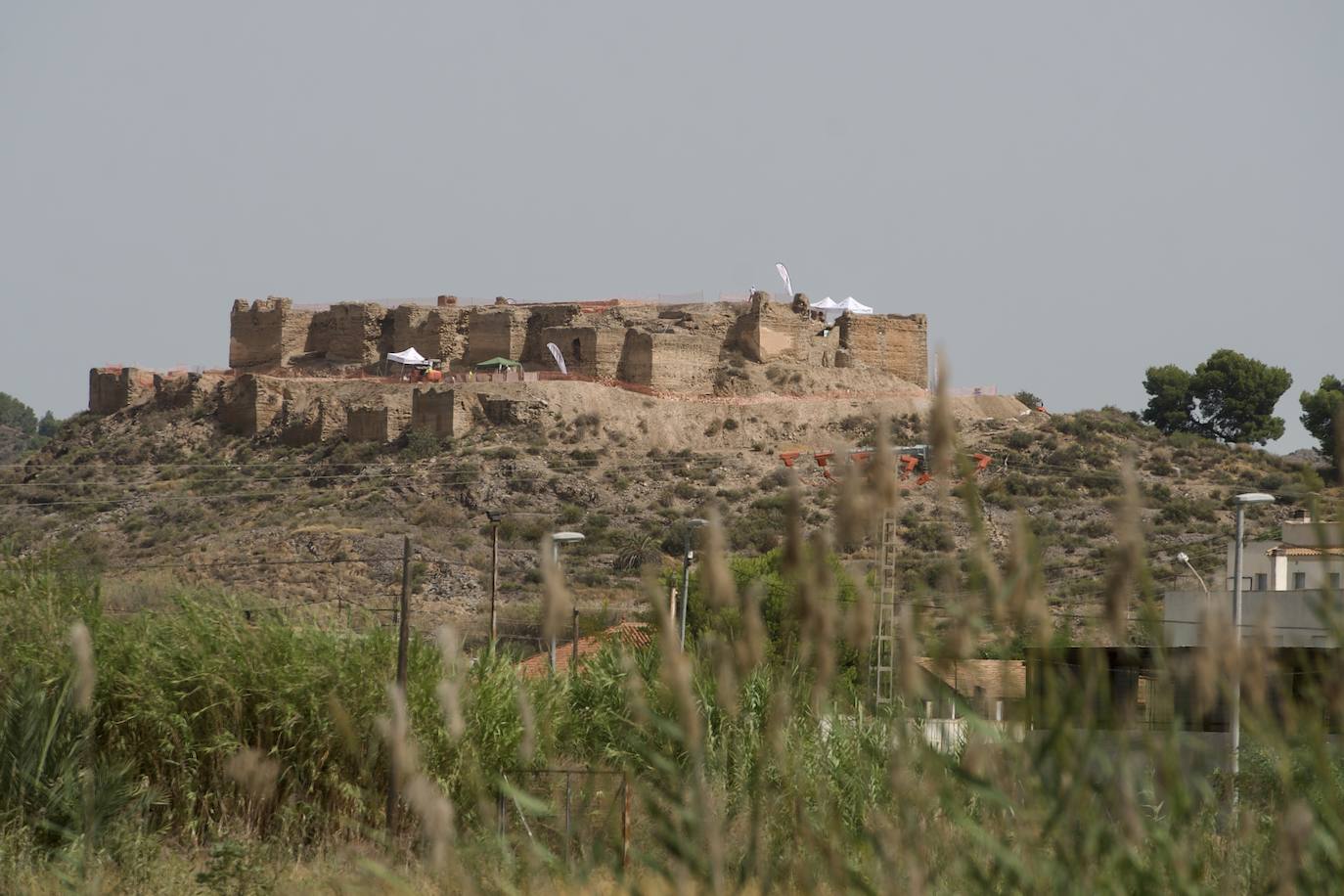 Así avanzan los trabajos en el Castillejo de Monteagudo