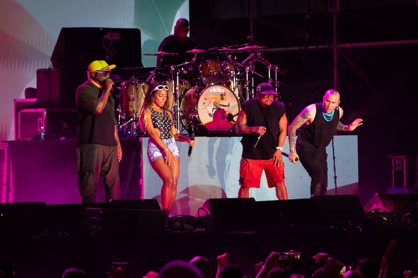 El concierto de Black Eyed Peas en Torrevieja, en imágenes
