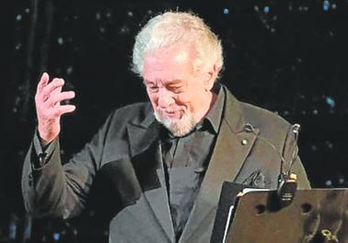 El español Plácido Domingo.