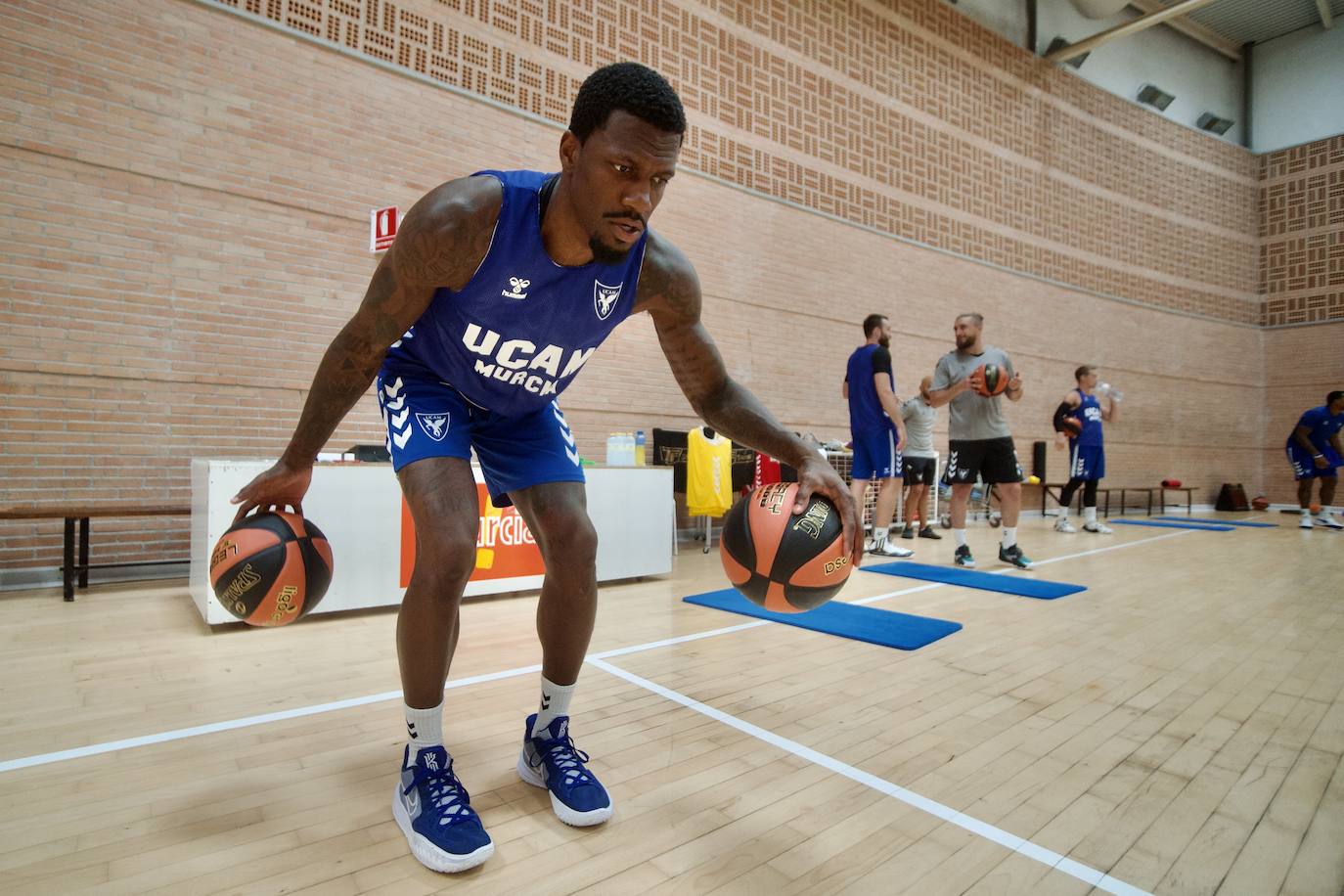 Entrenamiento del UCAM CB
