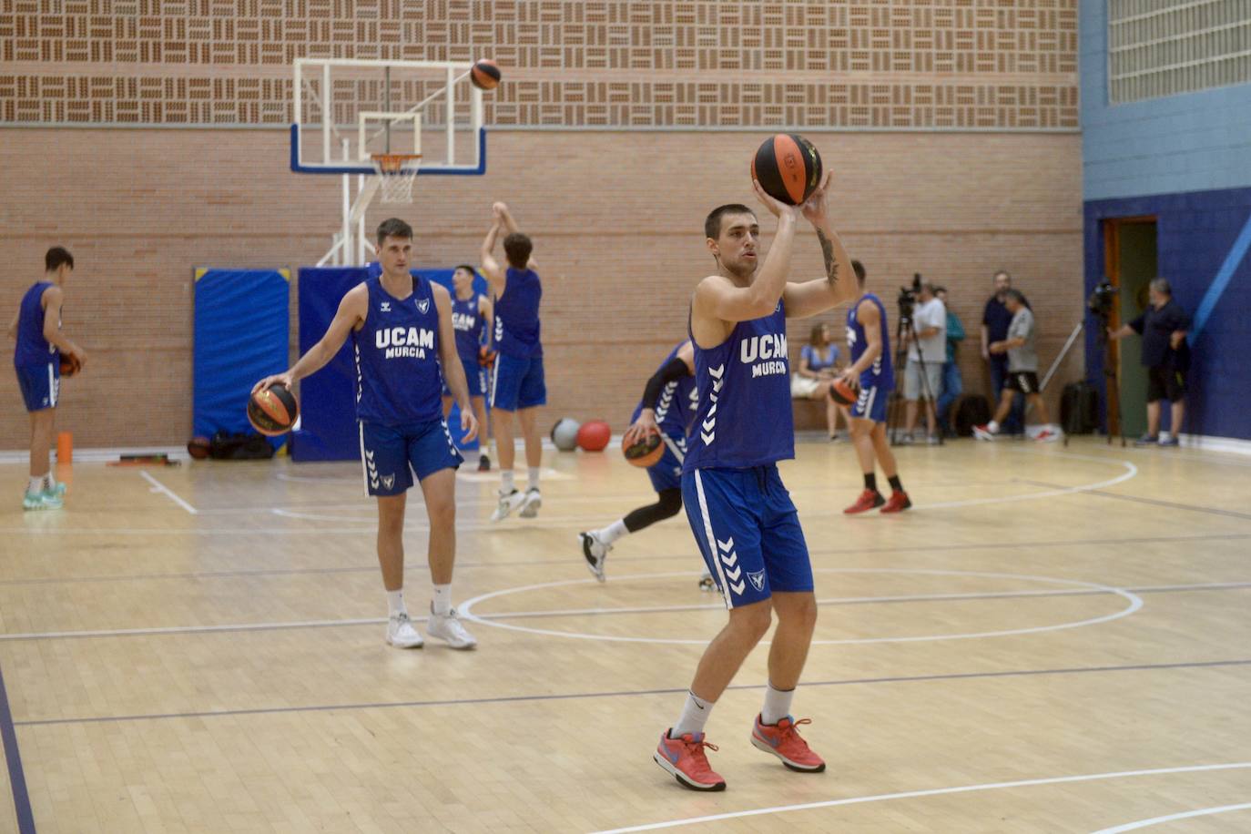 Entrenamiento del UCAM CB