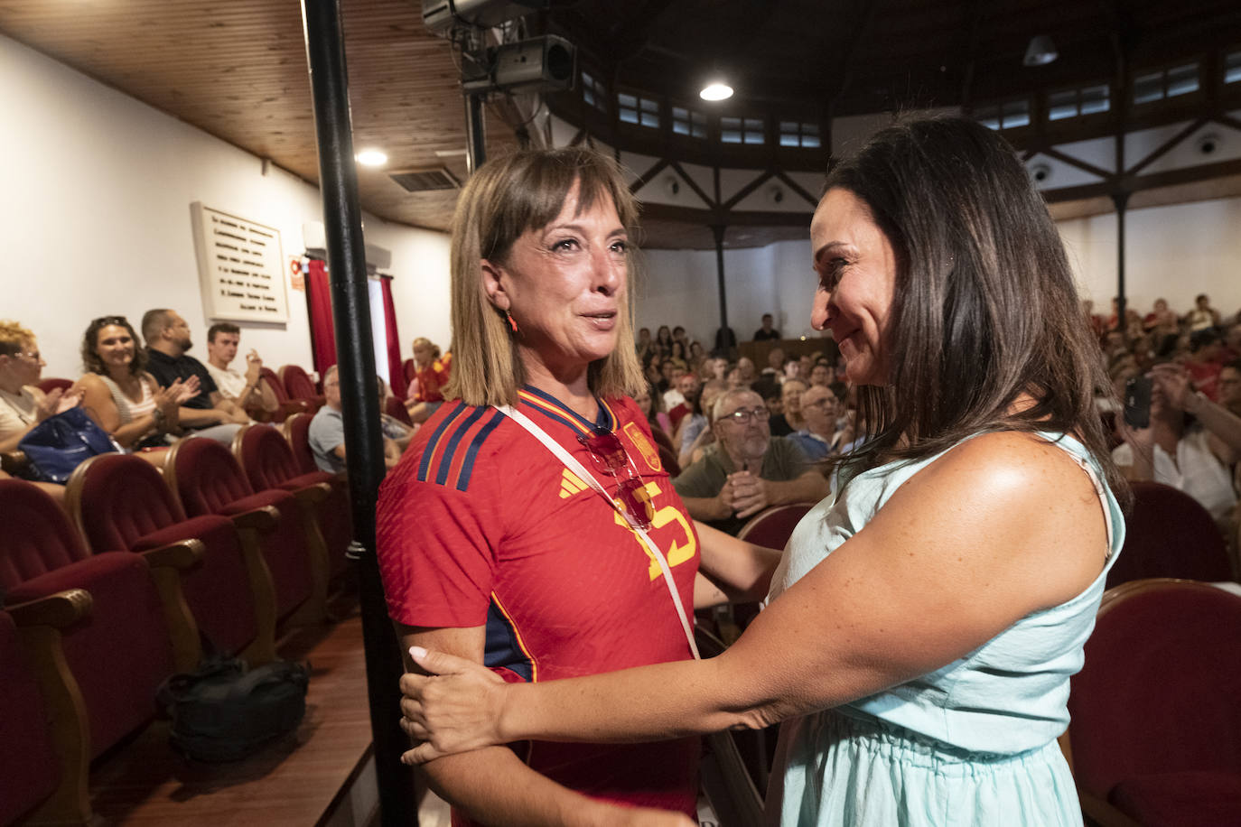 Así se siguió en Yecla la histórica final del mundial femenino