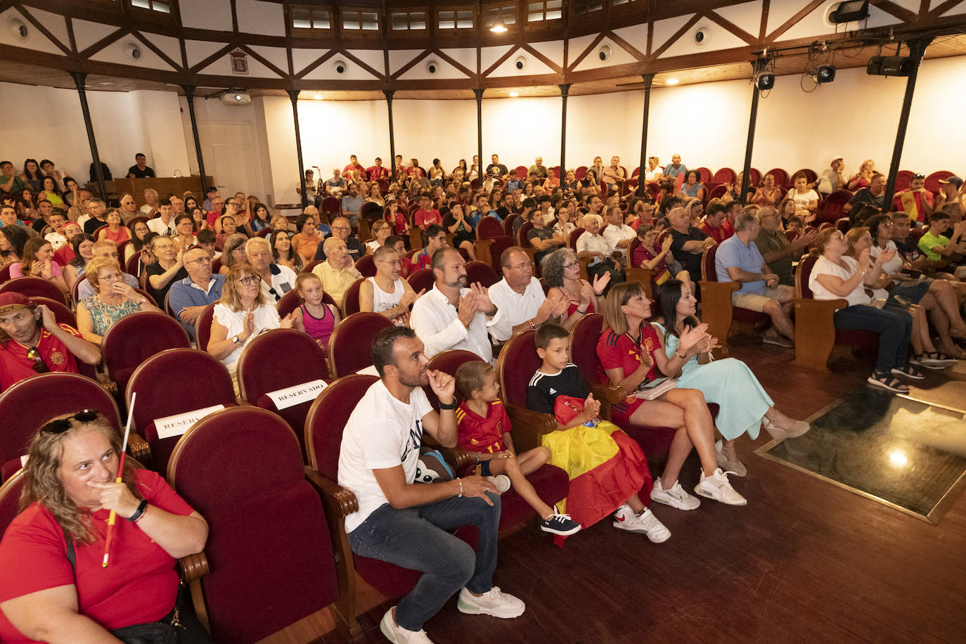 Así se siguió en Yecla la histórica final del mundial femenino