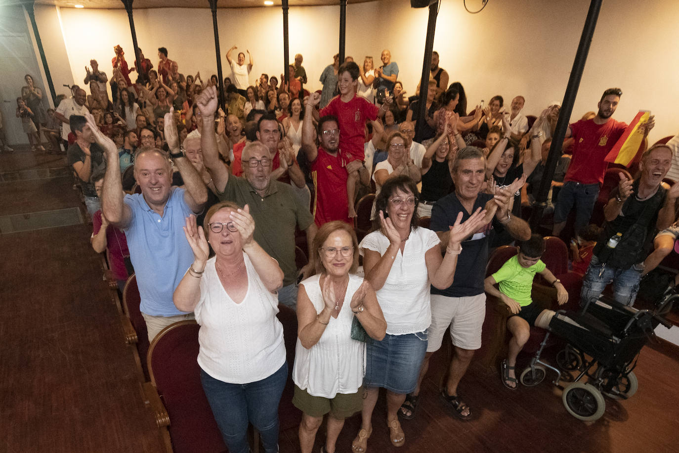 Así se siguió en Yecla la histórica final del mundial femenino