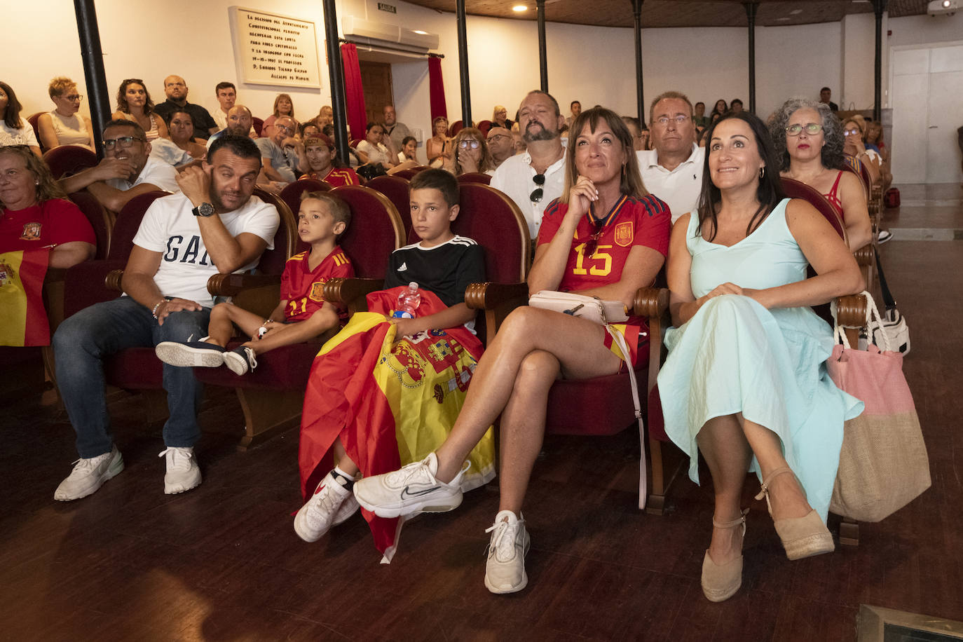 Así se siguió en Yecla la histórica final del mundial femenino