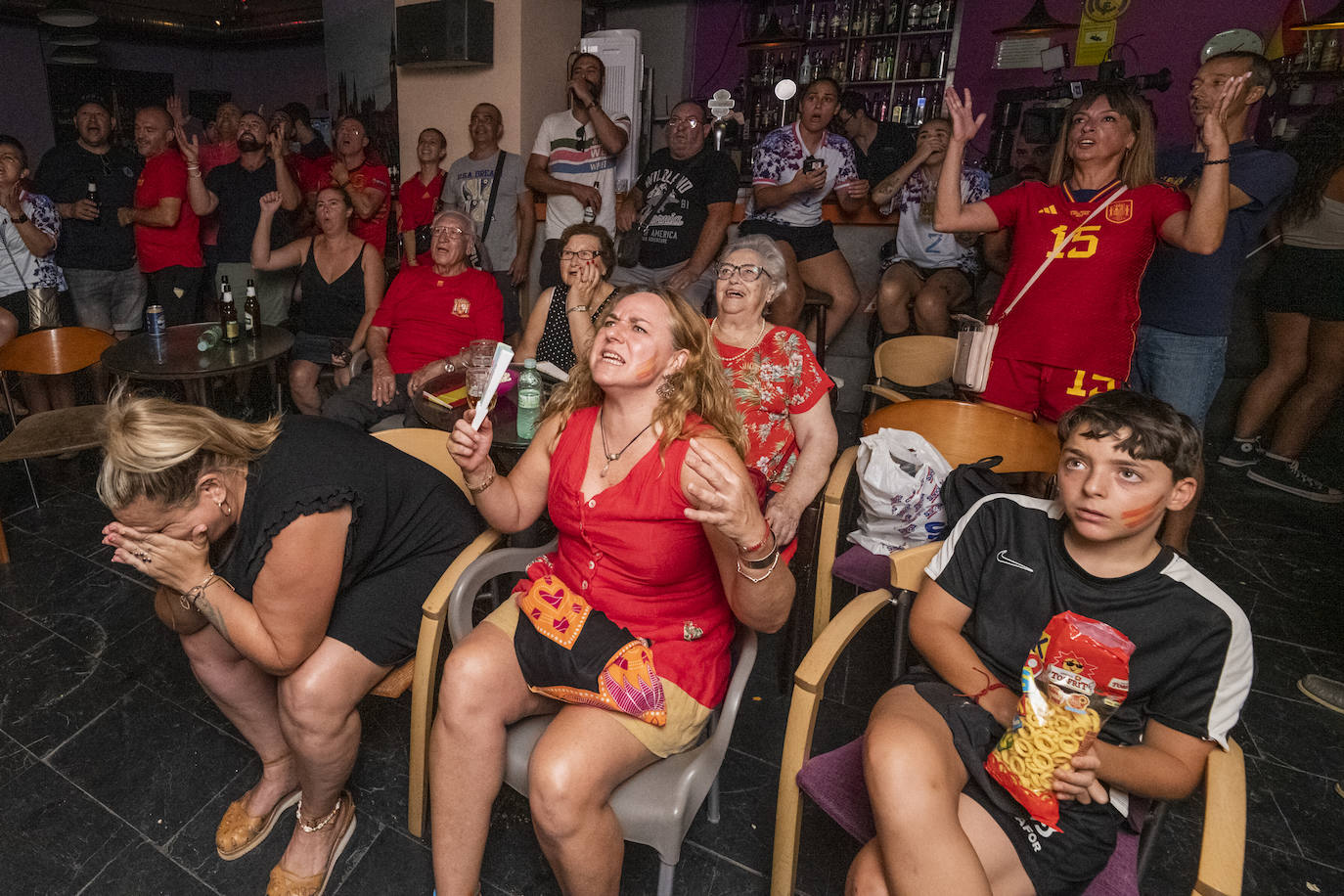 Así se siguió en Yecla la histórica final del mundial femenino