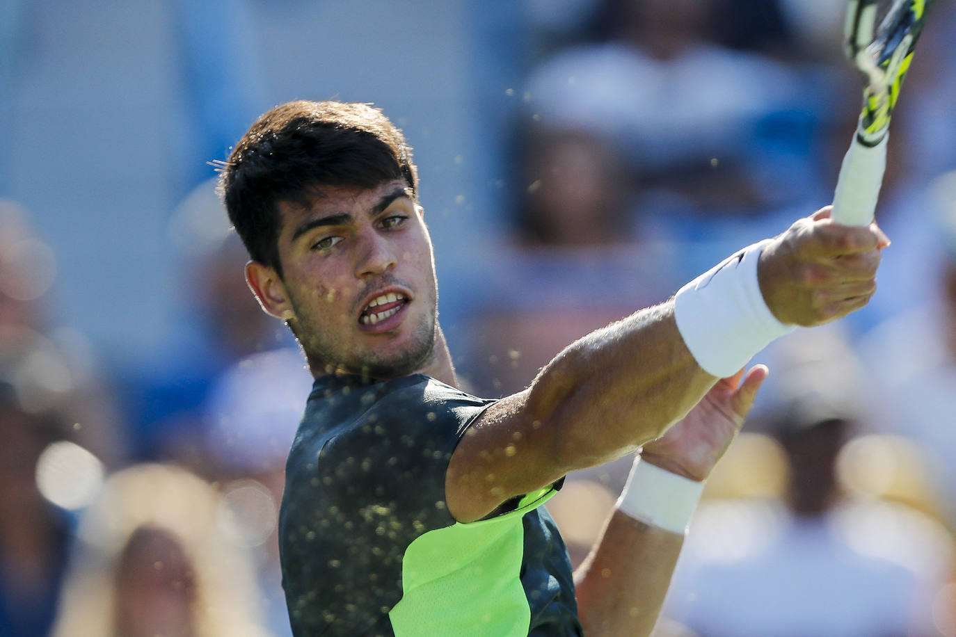 La final de Cincinnati entre Alcaraz y Djokovic, en imágenes