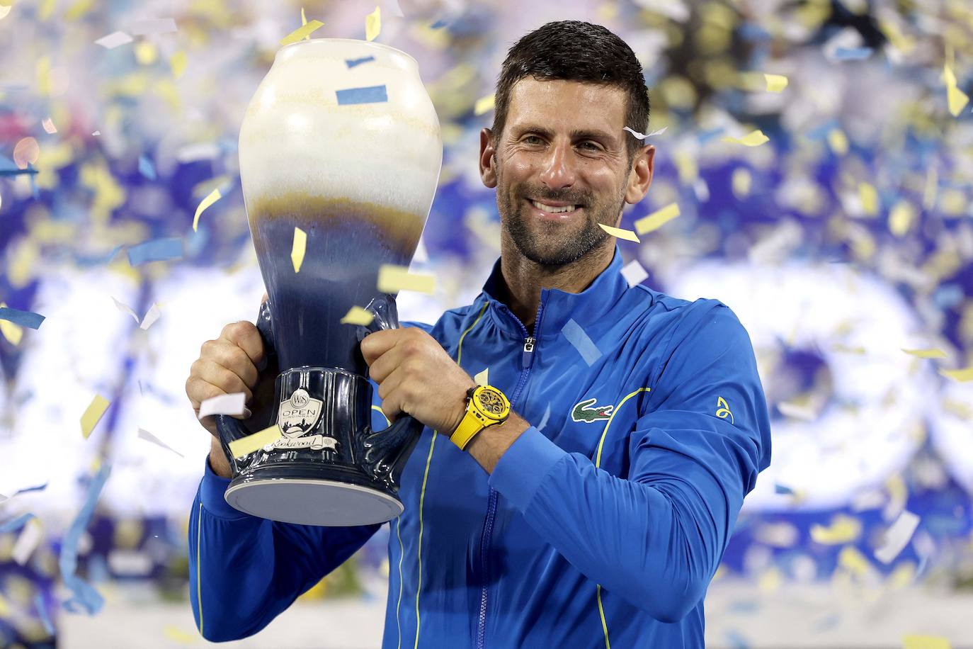 La final de Cincinnati entre Alcaraz y Djokovic, en imágenes