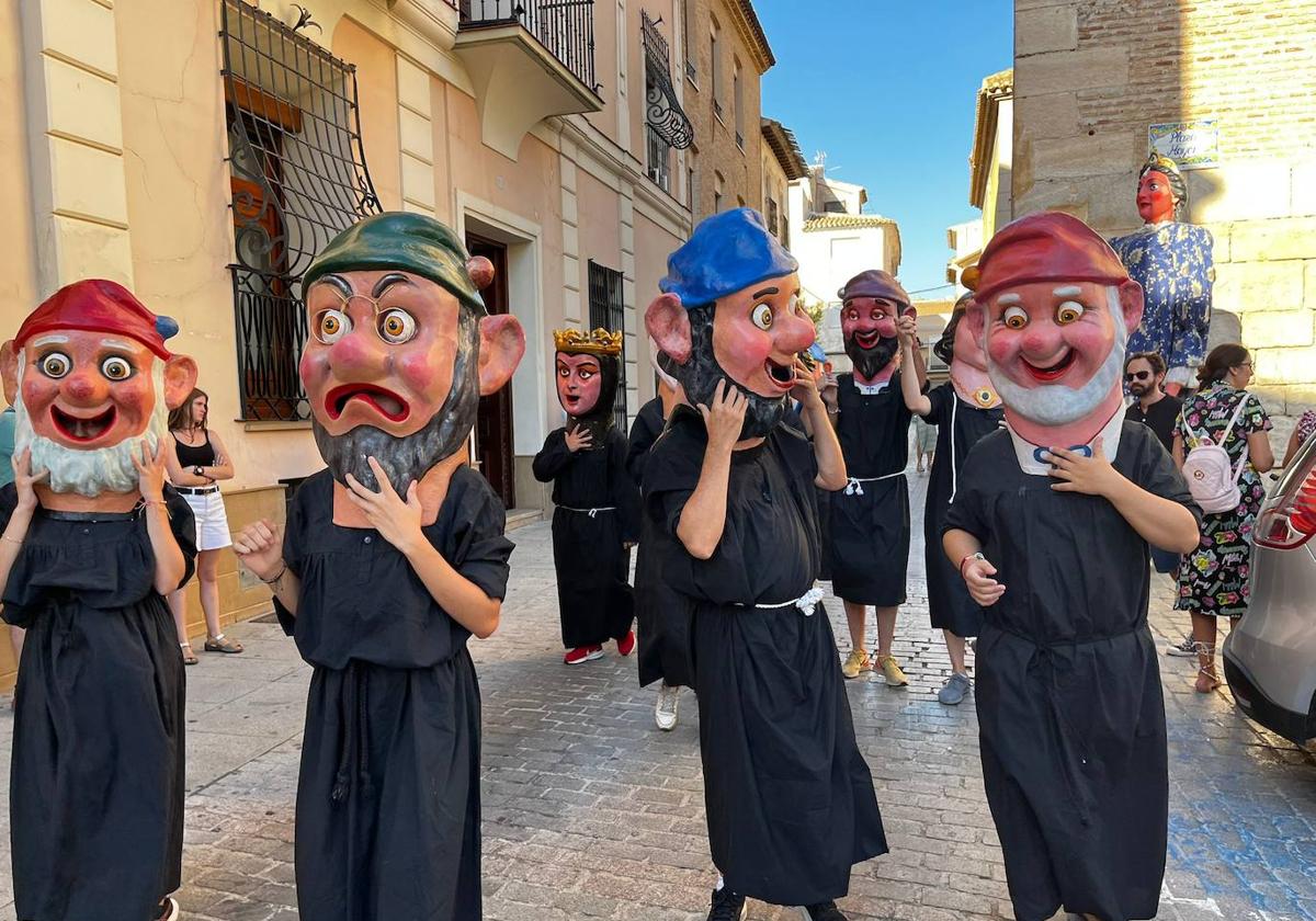 El pasacalles del Tío de la Pita, en imágenes