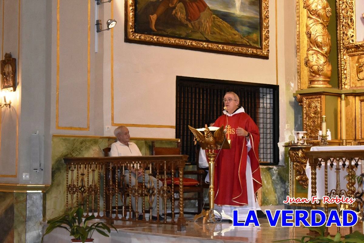 Una treintena de andariegos recorren el Camino de San Juan de la Cruz de Caravaca a Beas de Segura