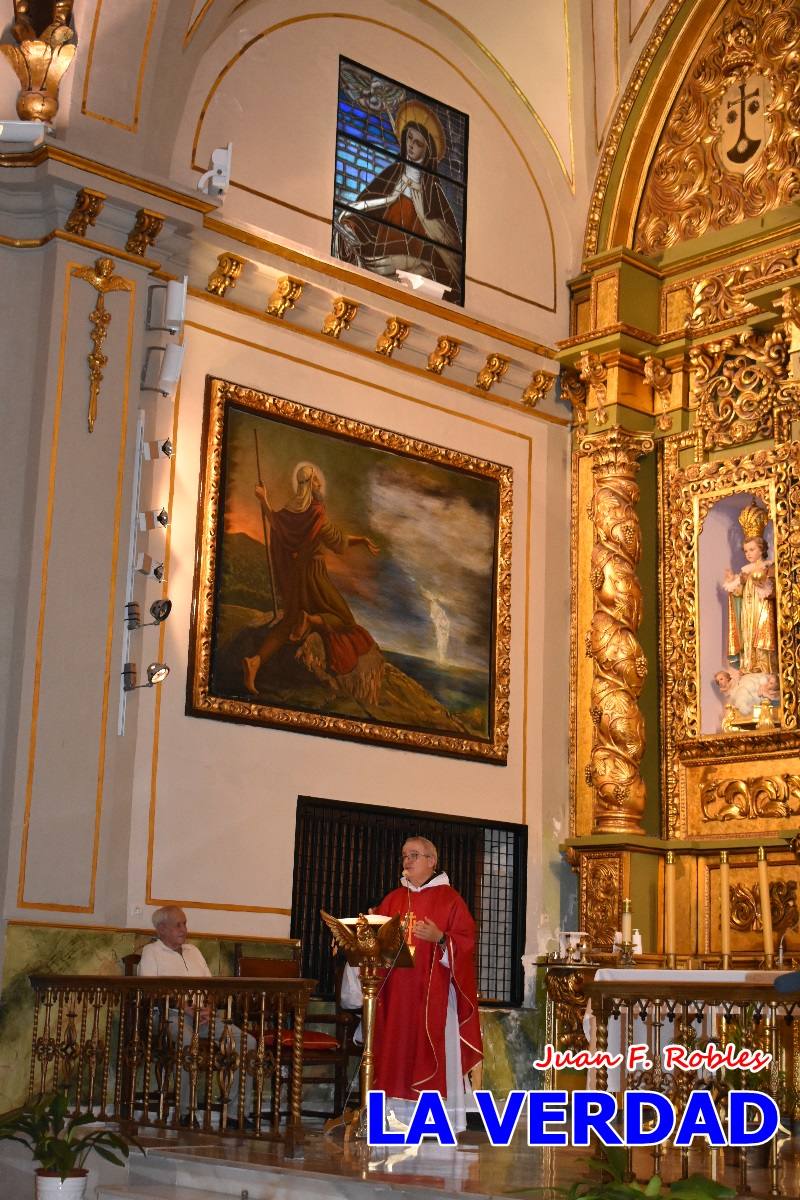 Una treintena de andariegos recorren el Camino de San Juan de la Cruz de Caravaca a Beas de Segura