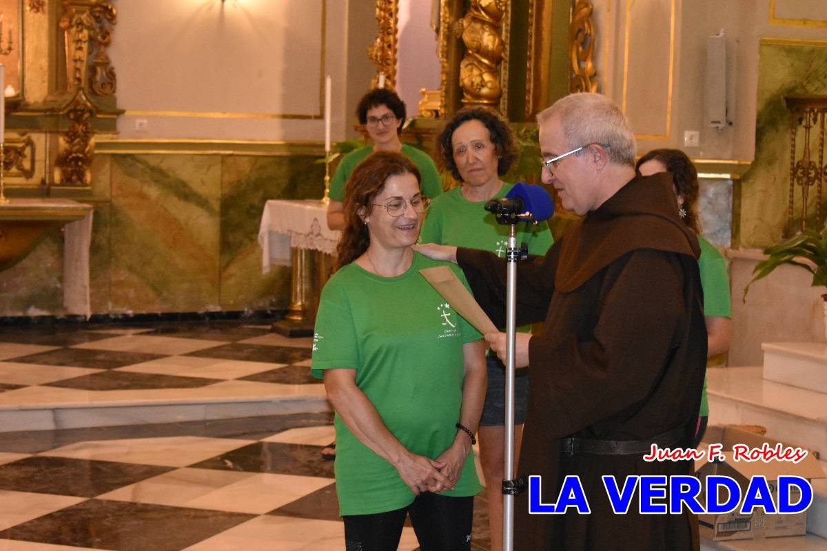 Una treintena de andariegos recorren el Camino de San Juan de la Cruz de Caravaca a Beas de Segura