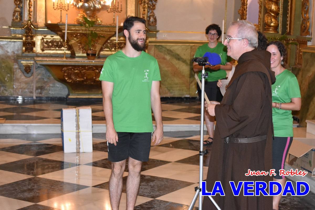 Una treintena de andariegos recorren el Camino de San Juan de la Cruz de Caravaca a Beas de Segura