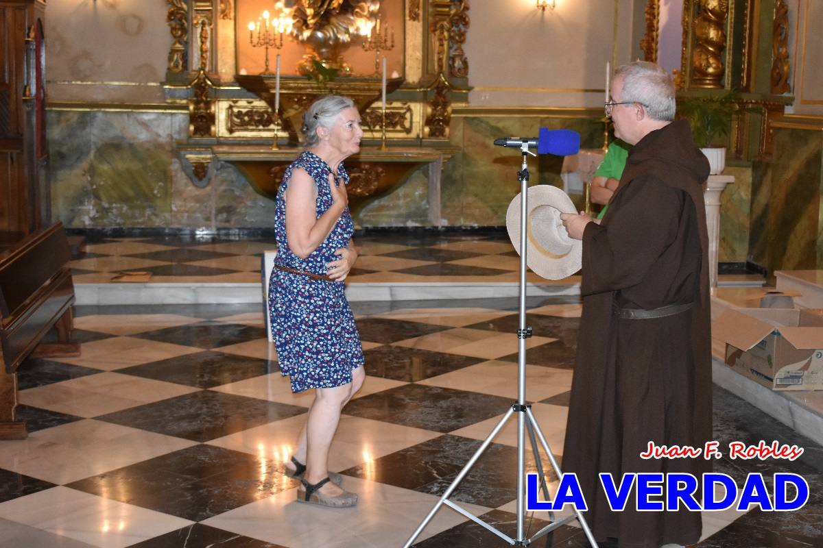 Una treintena de andariegos recorren el Camino de San Juan de la Cruz de Caravaca a Beas de Segura