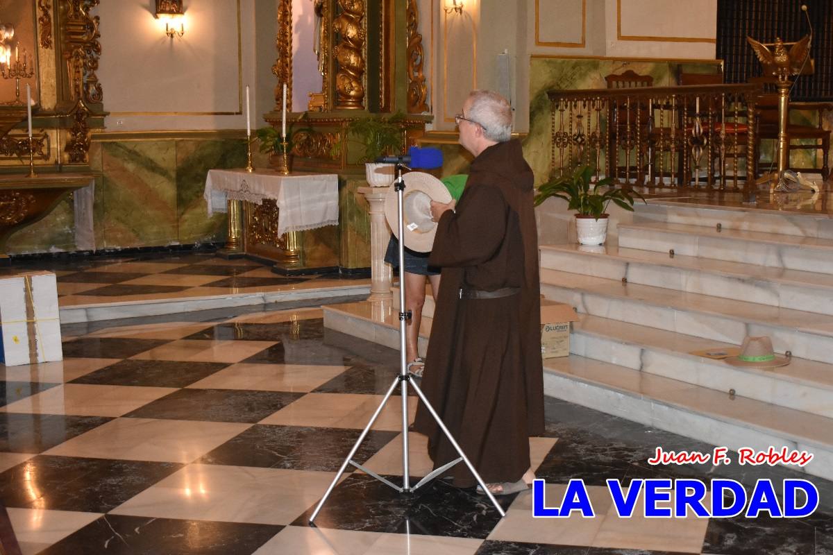 Una treintena de andariegos recorren el Camino de San Juan de la Cruz de Caravaca a Beas de Segura