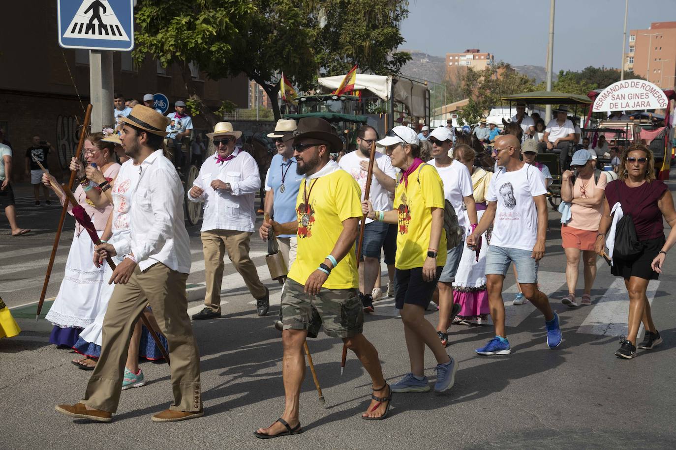 La romería de San Ginés de la Jara en Cartagena, en imágenes