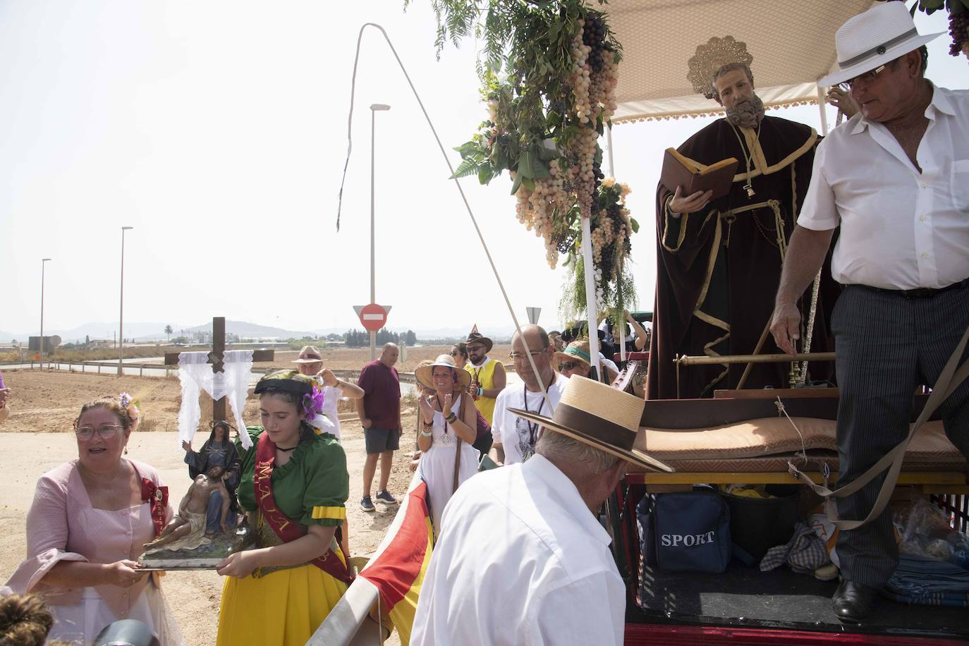 La romería de San Ginés de la Jara en Cartagena, en imágenes