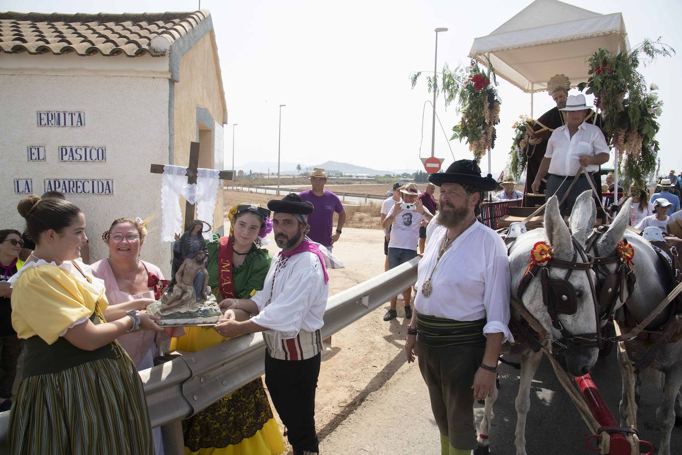 La romería de San Ginés de la Jara en Cartagena, en imágenes