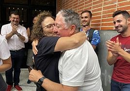 Carrillo, aclamado en su recibimiento.