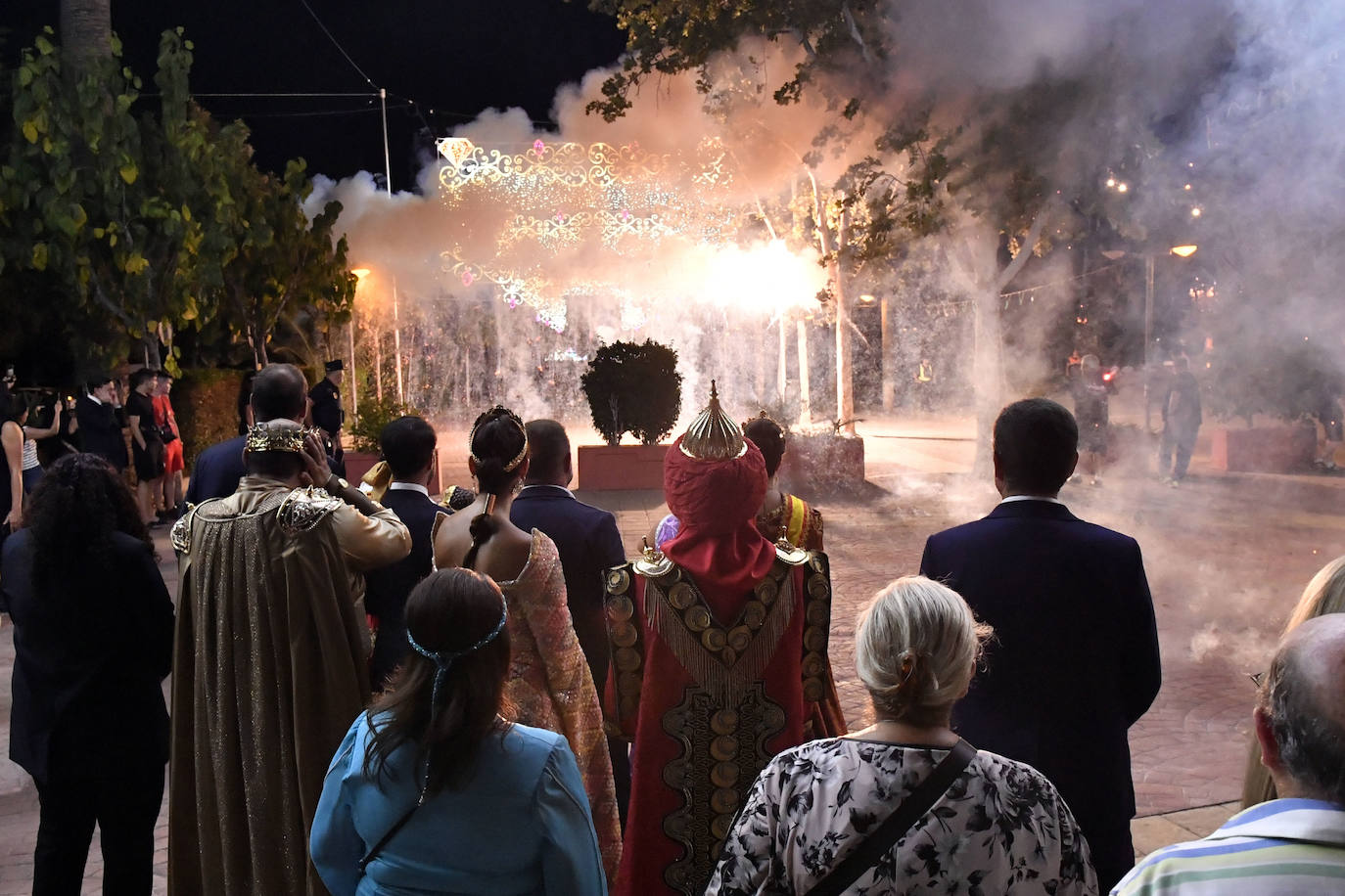 Inauguración de la feria de atracciones de Murcia, en imágenes