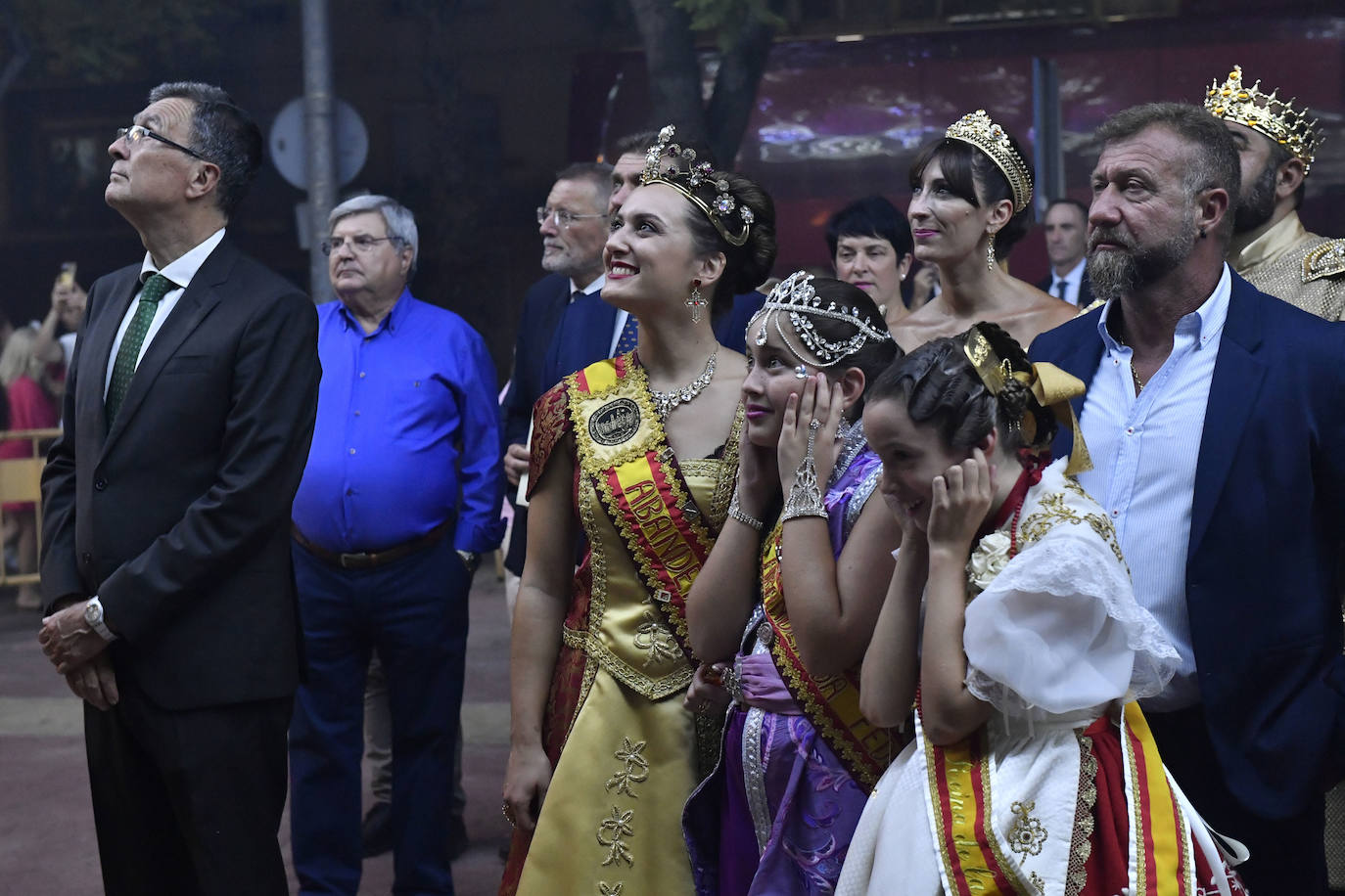 Inauguración de la feria de atracciones de Murcia, en imágenes