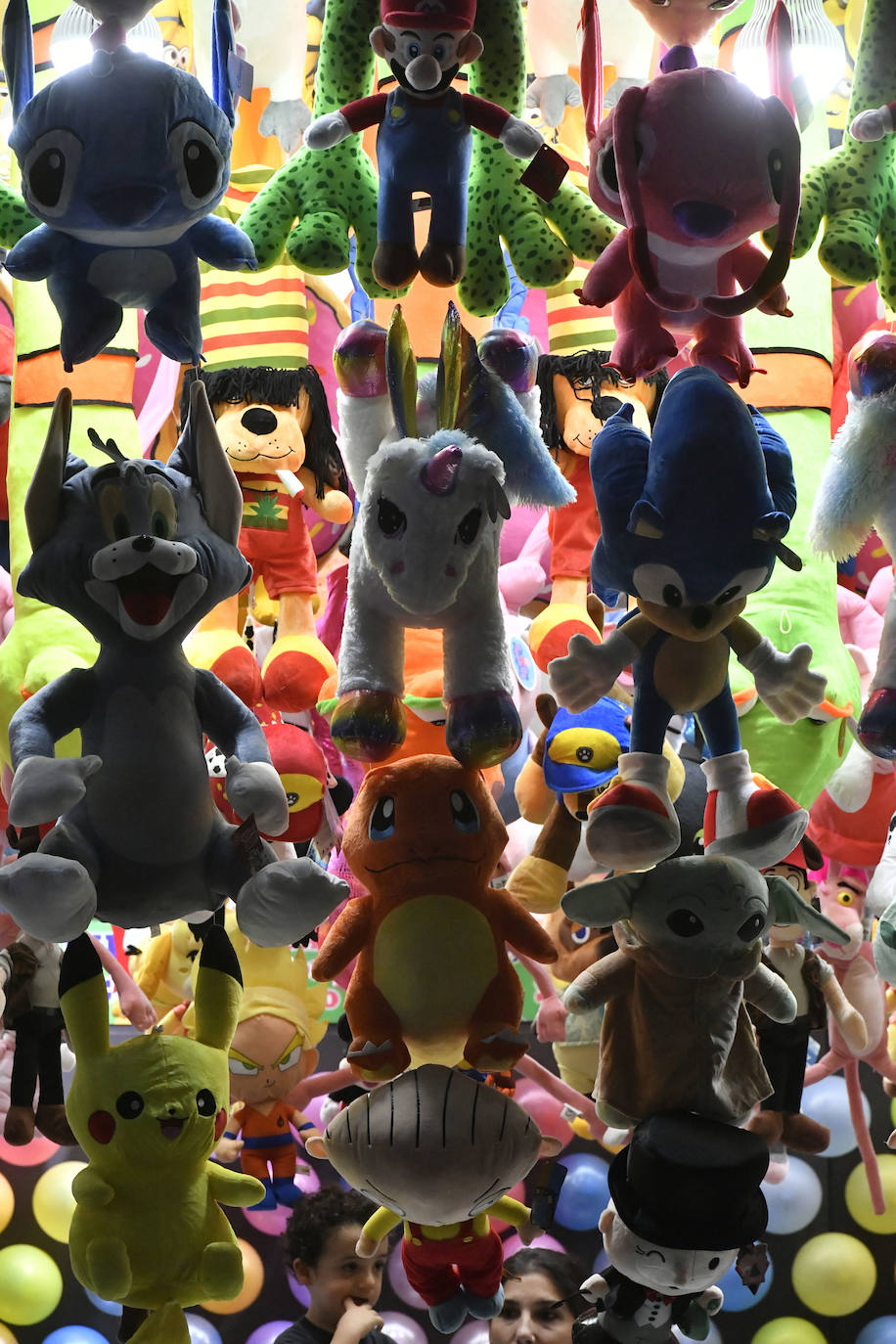 Inauguración de la feria de atracciones de Murcia, en imágenes