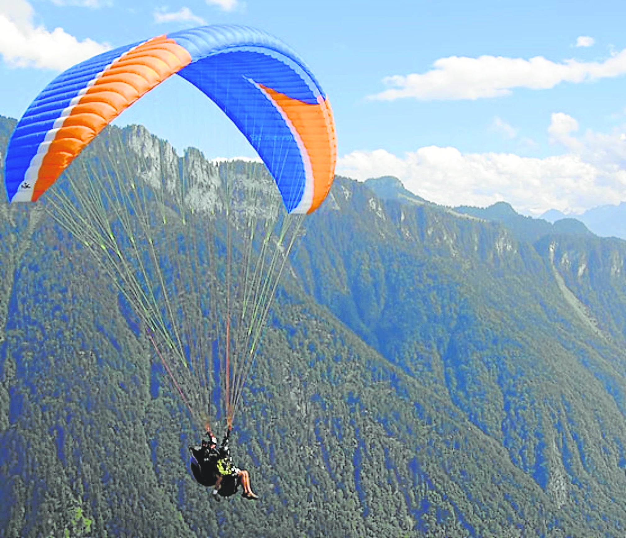 Parapente en Sierra Espuña.