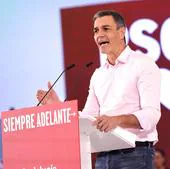Pedro Sánchez criticizes the agreement of PP and Vox to govern in the Region of Murcia and warns of the 
