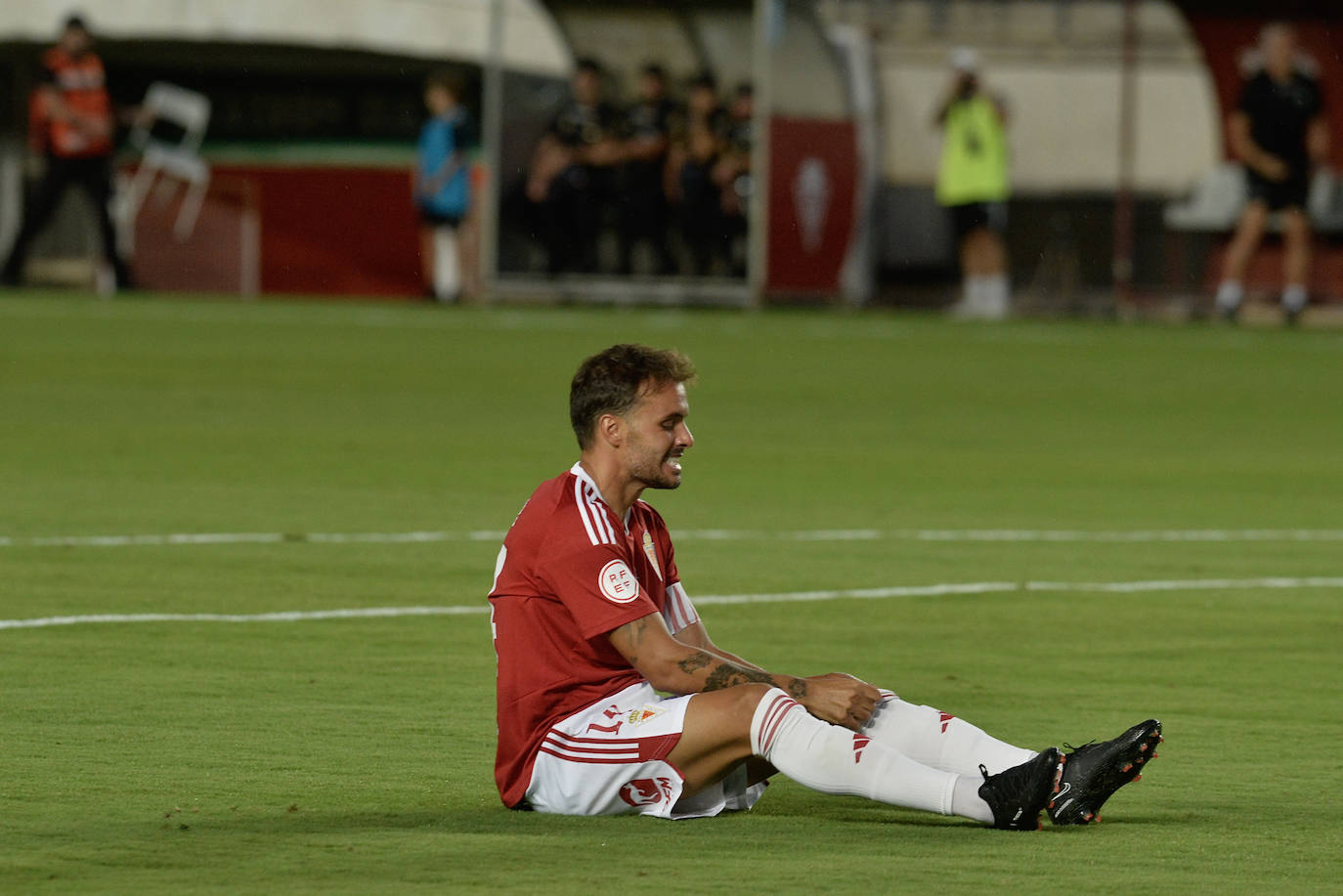 La derrota del Real Murcia frente al Córdoba, en imágenes