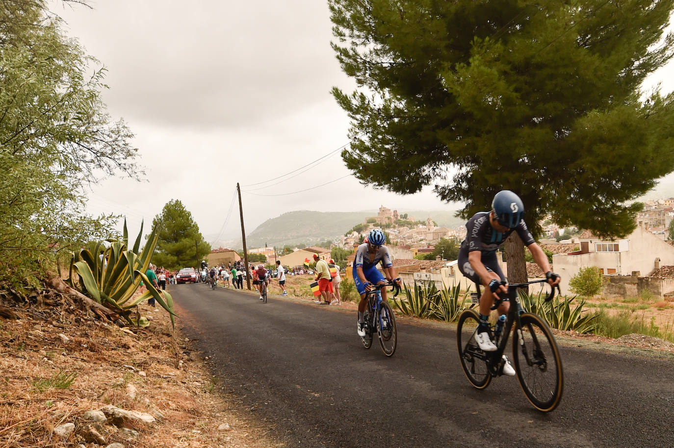 La llegada a Caravaca de la Vuelta, en imágenes