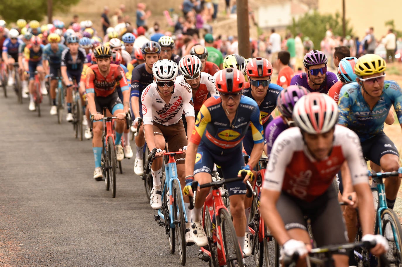 La llegada a Caravaca de la Vuelta, en imágenes