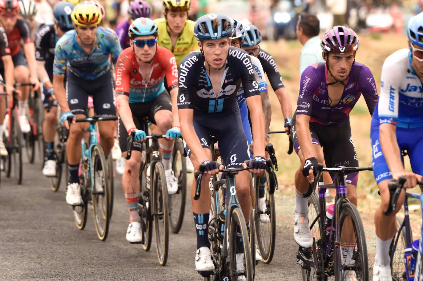 La llegada a Caravaca de la Vuelta, en imágenes