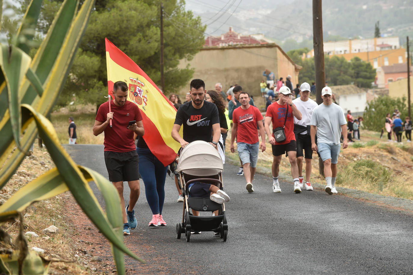 La llegada a Caravaca de la Vuelta, en imágenes