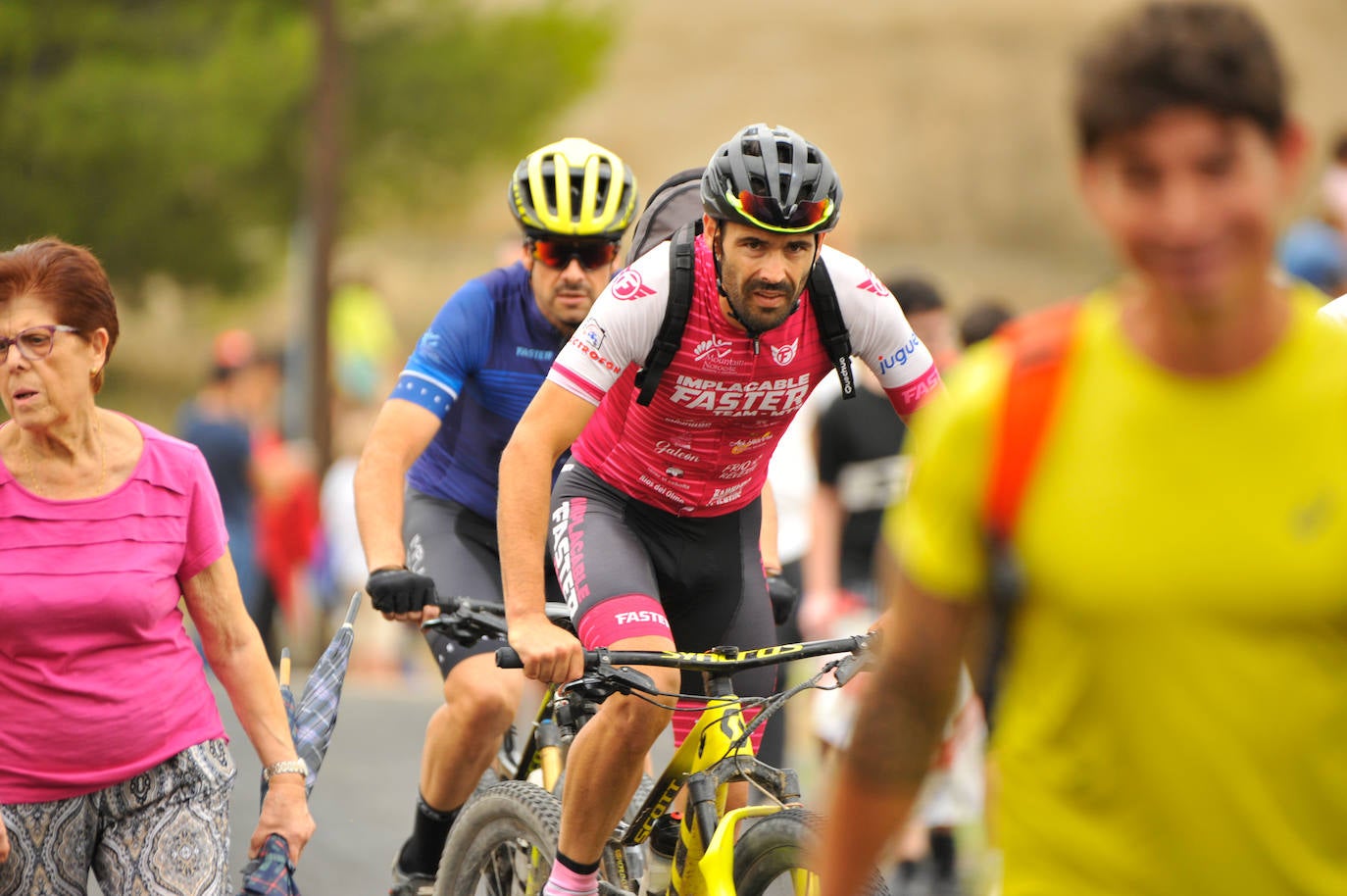 La llegada a Caravaca de la Vuelta, en imágenes